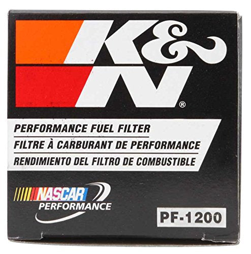 K&N Gasoline Fuel Filter: High Performance Fuel Filter, Premium Engine Protection, Compatible with 1988-2004 Honda/Acura Fuel Injected Gasoline Engines, PF-1200