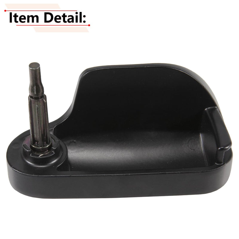 RLB-HILON Metal Hood Latch Release Handle Compatible with Audi TT TTRS 2007 2008 2009 2010 2011 2012 2013 2014, for 8J1823533C Metal Type