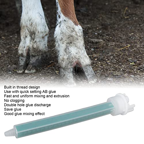 Mixing Nozzle, Prevent Blocking Adhesive Glue Tip Mixer Nozzles for Applicator, Pack of 10
