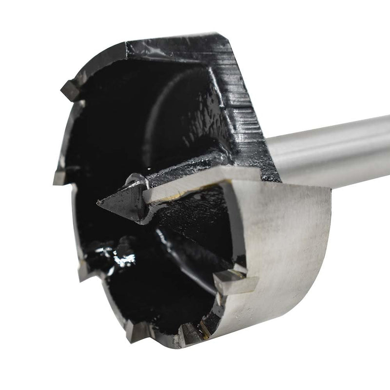 Big Horn 70153 2-1/8 Inch Carbide Tipped Multi Spur Bit - 1/2 Inch Shank with 3/8 Inch Hex End