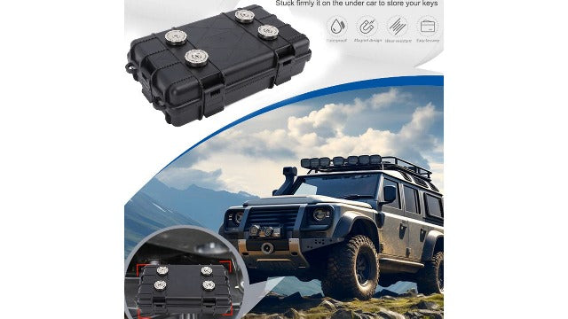 Magnetic Storage Box Water Proof Portable Outdoor Magnetic Tool Box for Vehicles