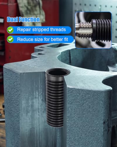 M11x1.5x30MM Threaded Repair Insert Nut Sleeve Insert Reducing Nut Adapter