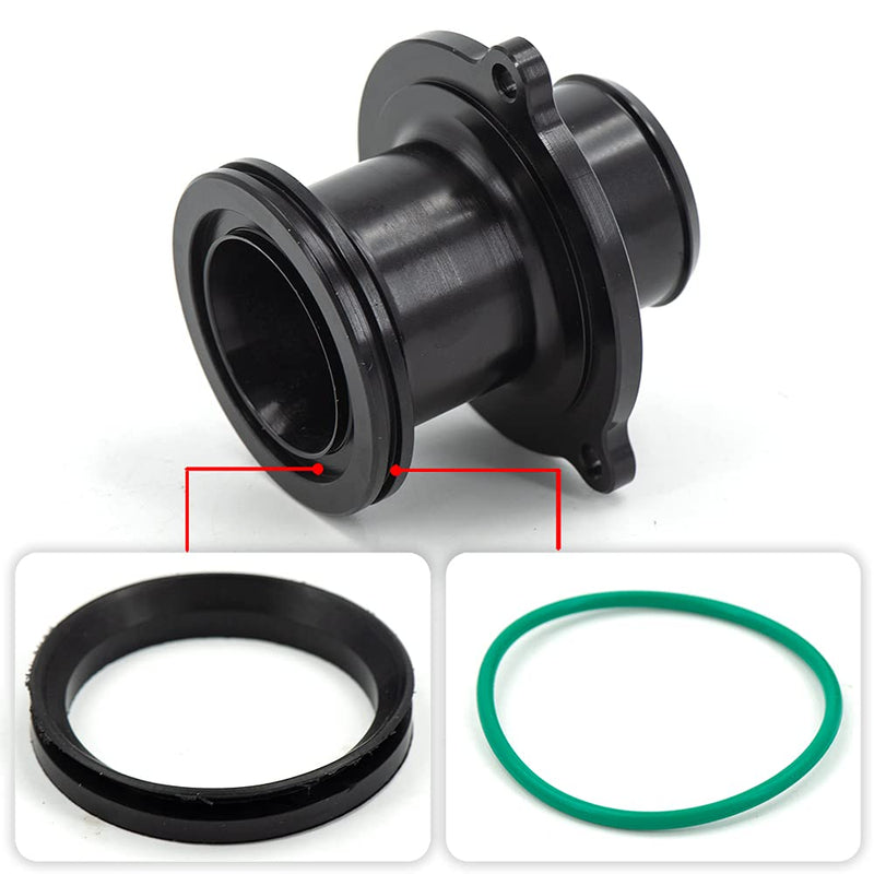EA888 Engine Turbo Muffler Delete Pipe for vag 2.0 tfsi engines audi vw golf7 1.8t 2.0t Petrol Turbo