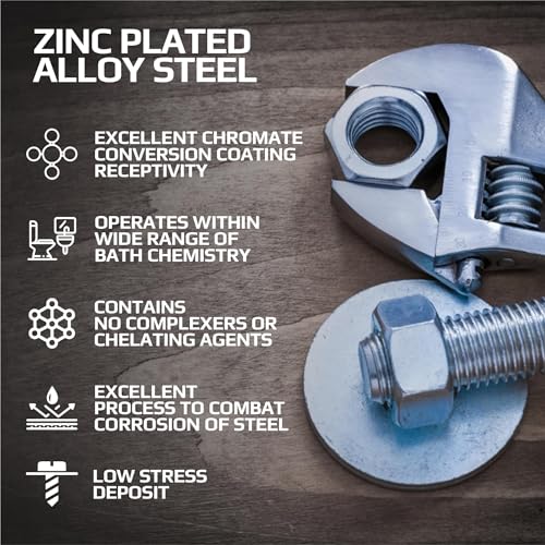 M4 Fender Washers 4mm x 12mm Large OD (Pack of 100) Plain Wide Round Metal Alloy Steel Washers for Screws – Zinc Coated Plated Galvanized Heavy Duty According to Standard ISO7093 M4