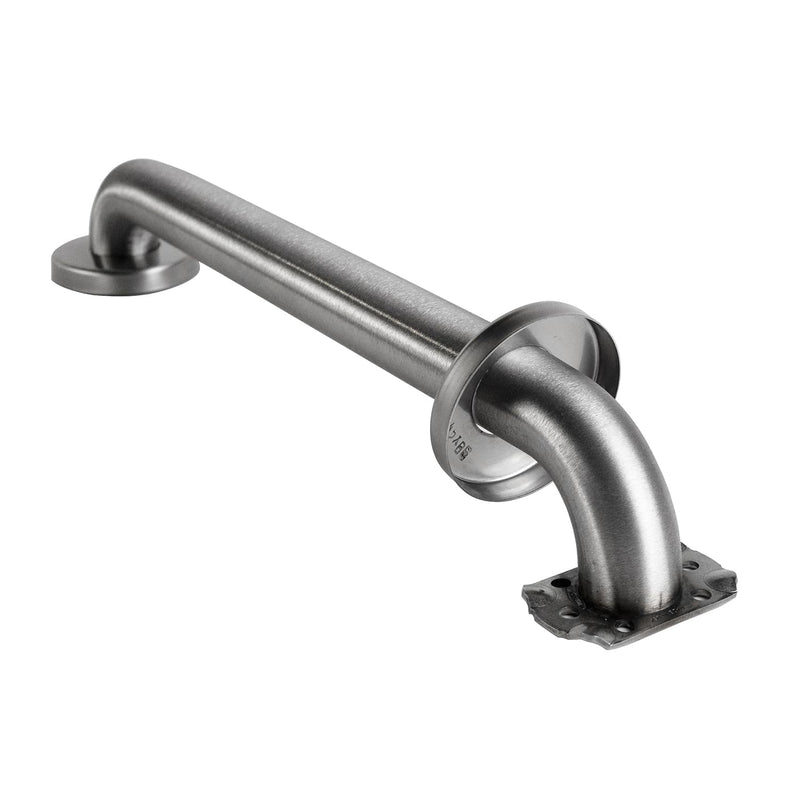 BOBRICK 5806X18 Stainless Steel Straight Grab Bar with Satin-Finish, 18" (455mm) Length, 1-1/4″ (32mm) Diameter 18 in