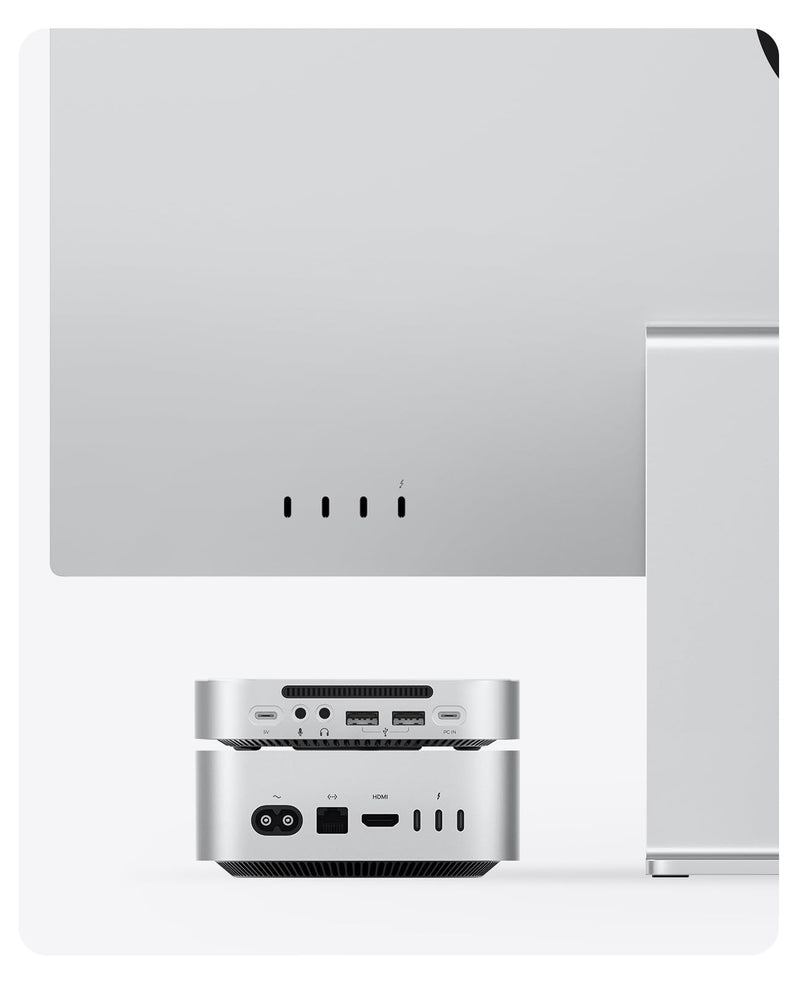 ORICO MiniMate SE Mac mini M4 512GB Storage & Docking Station, External SATA SSD (Non-Removable) 5Gbps(480MB/s), USB A*4, USB-C, SD/TF 3.0, 3.5mm Audio, Includes 2 Cables – M4SE