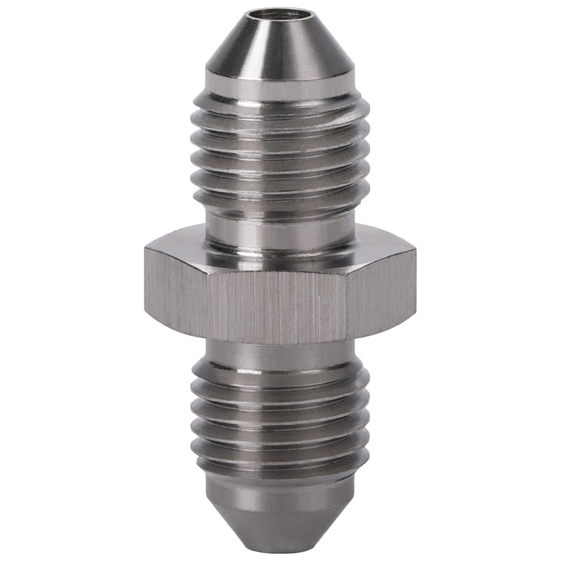 3AN Male to 3AN Male Stainless Steel Brake Clutch Fuel Oil Fitting Adapter Coupler 3AN to 3AN