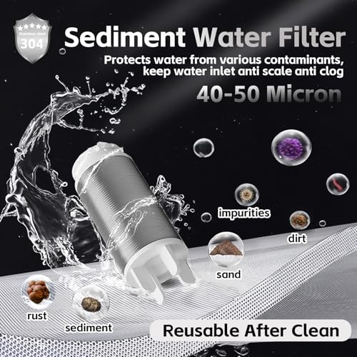 Washing Machine Water Filter Inline, MINI Brass Sediment Filter