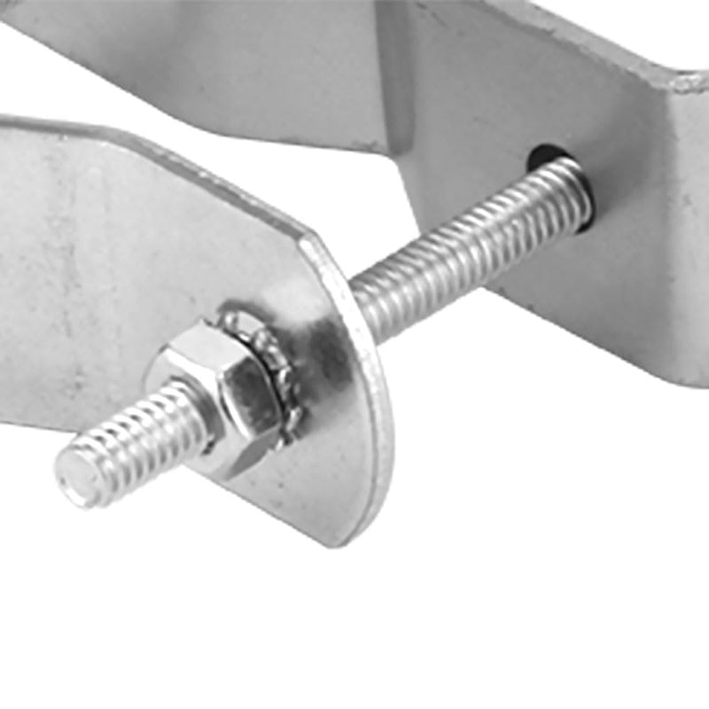 Skywalker 4” Heavy-Duty Wall Mount Pair for TV Antenna Mast with (2) Brackets & Lag Bolts
