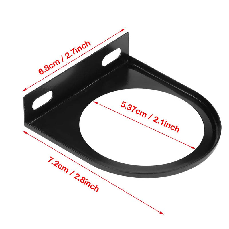 Gauge Bracket Holder, 52mm 2 Inch Universal Single Hole Meter Gauge Pillar Mount Pod Holder Bracket, Gauge Under The Vehicle's Dashboard for Most of Auto, Truck, Boat, Motorcycle