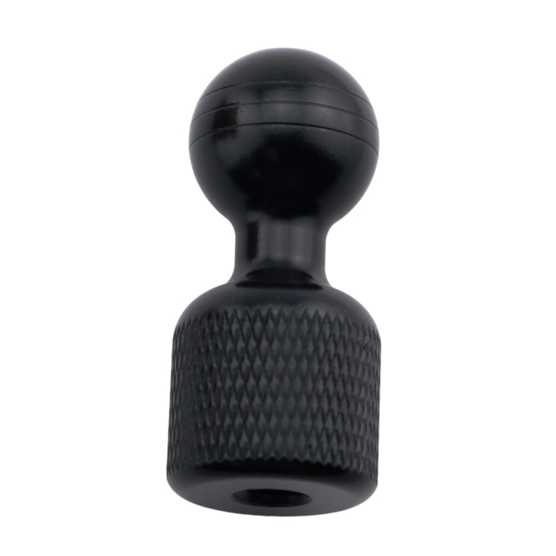 2PCS 17mm Ball Head to 1/4 Inch Female Thread Camera Bracket Adapter Conversion Accessory Aluminium Alloy Material Suitable for Mobile Phones and GPS Devices