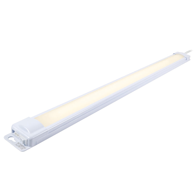 Enbrighten Premium Linkable Under Cabinet Fixture, 24in, LED, Linkable, 803 Lumens, 3000K Warm White, 38848-T1