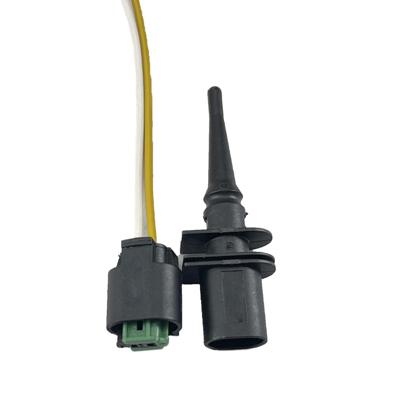 FainWan Ambient Outside Air Temperature Sensor with Connector Pigtail Plug 65816936953/65816905050 + 61132359999 Compatible with E46 E39 E38 X3 X5 Z4 1 3 4 5 6 7 Series