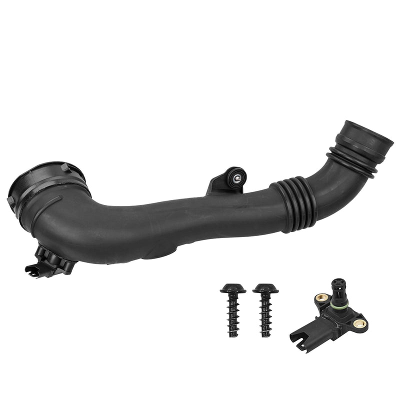 13717615026 Intake Hose Intercooler Hose to Throttle Housing Compatible With BMW 135i E82 E88, 335i E90 E91 E92 E93 E94 L6 2011 Air Intake 13717599294