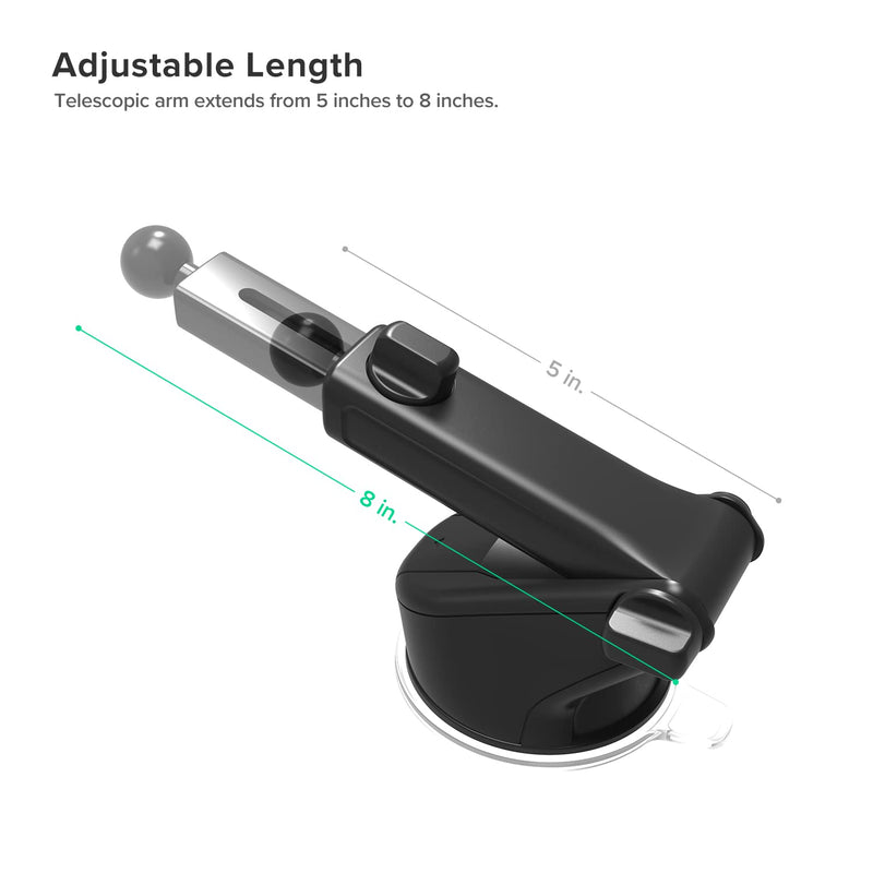 iOttie Auto Sense Qi Wireless Car Charger + Extra Mounting Base - Automatic Clamping Wireless Charging CD & Air Vent Phone Mount for Google Pixel, iPhone, Samsung Galaxy, Huawei, LG, & Smartphones Auto Sense Air Vent/CD Mount + Dashboard Mounting Base
