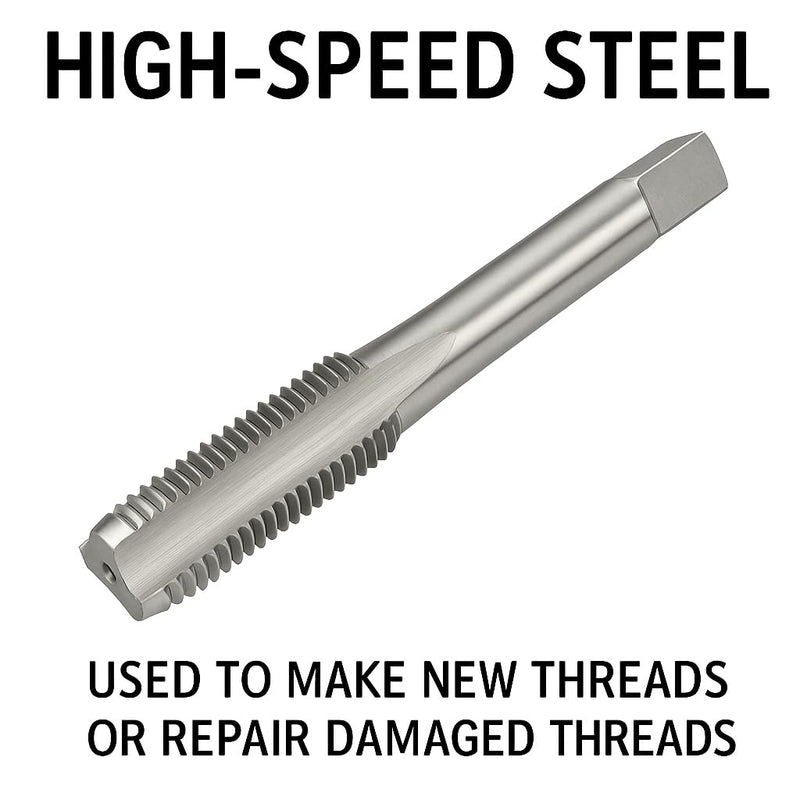1-1/4"-12 Thread Tap 6542 HSS Thread Maker for Internal Thread Repair and Fabrication 1-1/4"-12