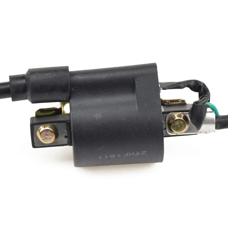 HIAORS Ignition Coil and A7TC Spark Plug for Coolster 125cc 110cc 90cc 70cc 50cc Taotao DB10 Cheetah Roketa Baja Kazuma Meerkat 50 Falcon 90 Apollo DB21 Chinese Kids ATV Quad 4 Wheeler Dirt Bike Parts