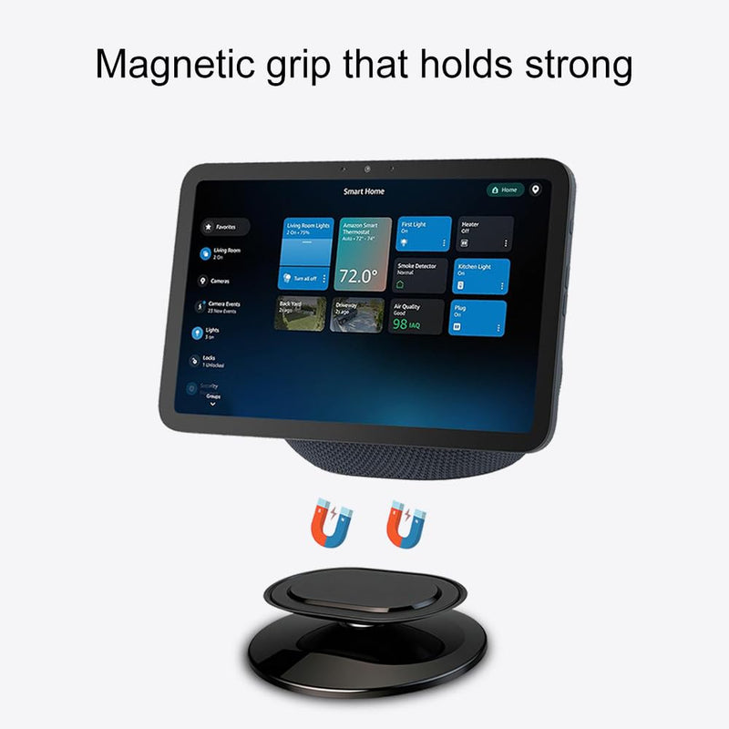 Adjustable Stand Compatible with Show 8 & Show 11, Swivel and Tilt to Improve Viewing Angle, Base Mount Accessories for Smart Display Models, Black