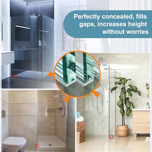 200 Pcs 1/8" X 1/4" X 2" Clear Setting Blocks for Glass Shims 200 1/8" X 1/4" X 2"