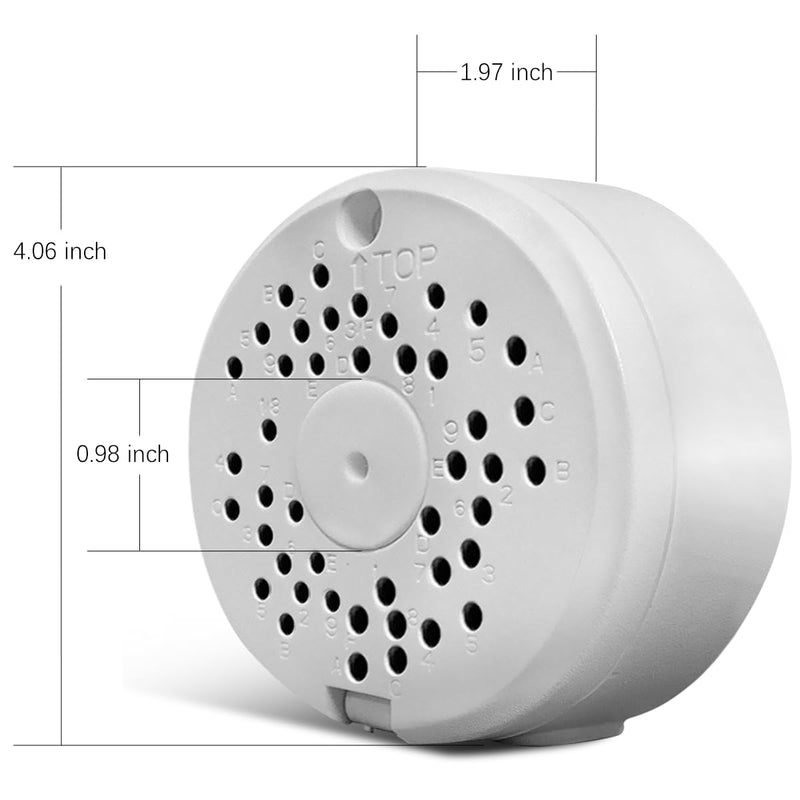 (ABS New) Security Camera Junction Box,Security Camera Bracket Outdoor,Plastic Waterproof Security Camera Mount Hide Cable Junction Box for Arlo Solar Panel Flip Cover Cable Cover White 4 Packs