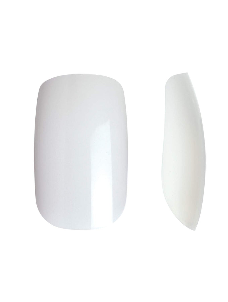 Kiss 100 Full Cover Nails Short Square (Short Length) (Pack of 6)