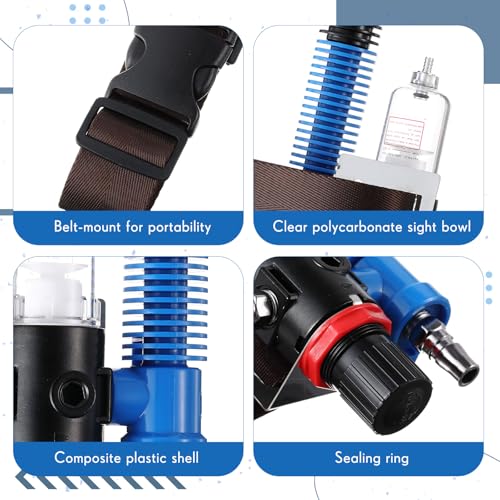 Sandblaster Thermostat for Helmet Air Supply Regulator, Portable