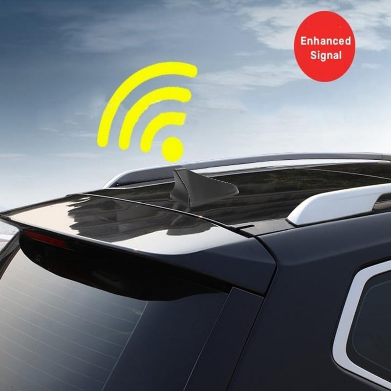 Antenna Cover for Optima,Car Shark Fin Antenna Cover 96219 D5000EBQK Roof Aerial Base Replacement for Optima 2014-2020,Elantra Sedan,Sonata(Grey) Grey