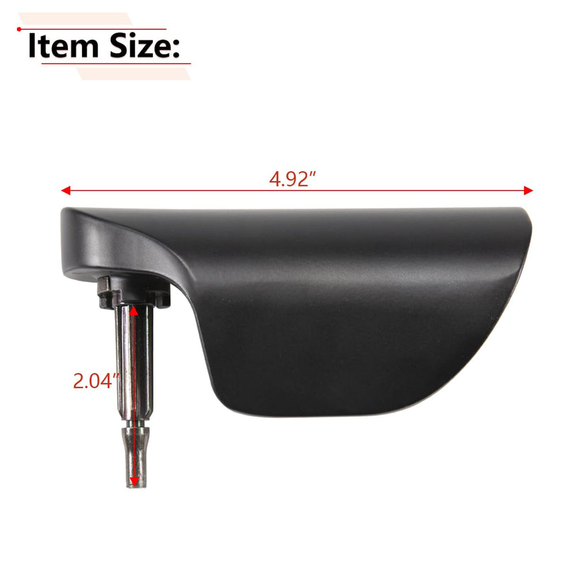 RLB-HILON Metal Hood Latch Release Handle Compatible with Audi TT TTRS 2007 2008 2009 2010 2011 2012 2013 2014, for 8J1823533C Metal Type