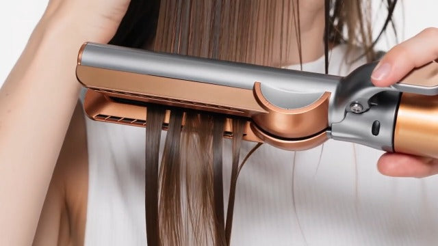 Airflow Attachment for Dyson Airwrap Styler, Nozzles Attachment for Smooth Hair Style with Less Damage and Breakage for Dyson Airwrap HS01 HS05 HS08 Prussian Blue