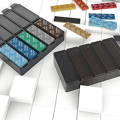 Model Sanding Sponge Combo #1000-#2500 Polishing Model Making Tool #1000-#2500 (#1000, #1200, #1500, #2000, #2500)