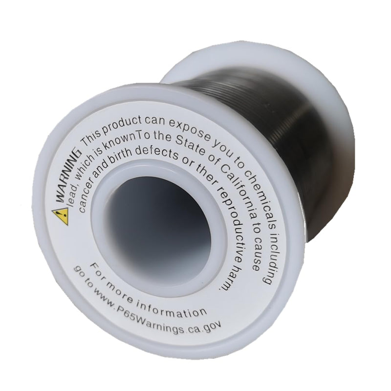 Solder Wire 63/37 Tin/Lead with Flux Rosin Core for Electrical Soldering weight 1Lb(450g) 0.8mm(0.032") 0.8(0.032") 450g(1Lb)