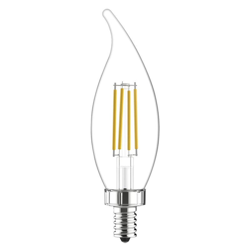 GE Refresh LED Light Bulbs, 60 Watt Eqv, Daylight, Decorative Bulbs, Small Base (8 Pack)