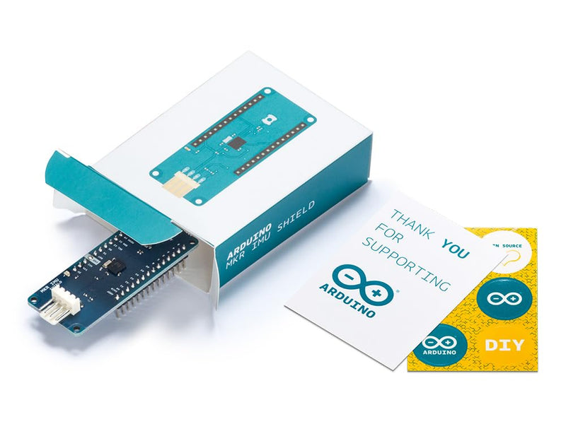 Arduino MKR IMU Shield [ASX00002] - Advanced 9-Axis Absolute Orientation Sensor Based on BNO055 from Bosch for Arduino MKR Family - 3D Acceleration, Gyroscope, and Magnetic Field Measurement