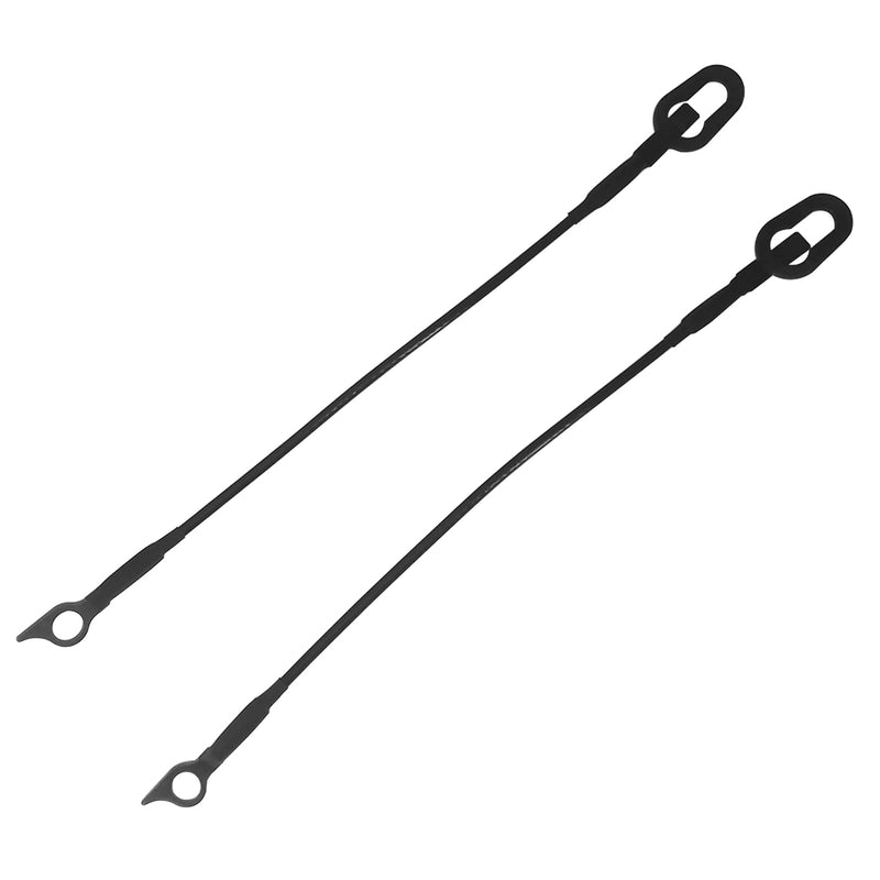 Rear Tailgate Cables Lift Gate Support Straps & Tailgate Lock Striker Latch Bolt & Hinge Bushing Kit Compatible with for Dodge Ram 1500 2500 3500 Pickup