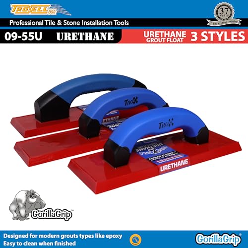Troxell USA - 3" x 12" Urethane Grout Float with SoftGrip Handle