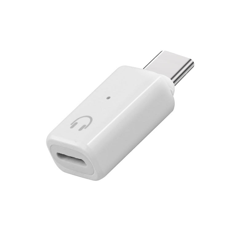 USB C to Lightning Audio Adapter (Not Support Data Transfer& Charging), USB C Male to Lightning Female Connector Headphone Adapter for iPhone 15 iPad Pro iMac Pro,MacBook 12 and more devices.