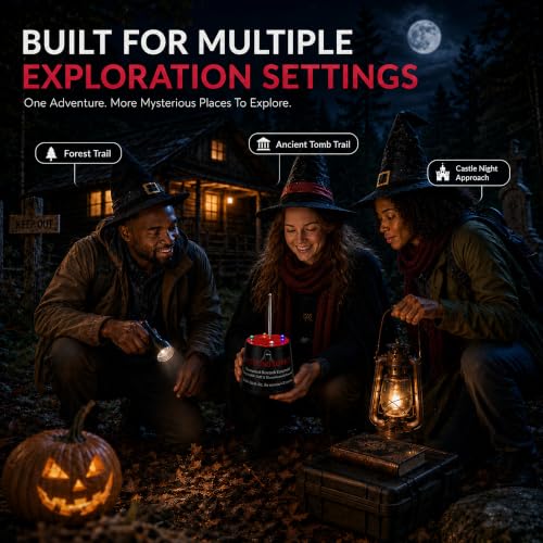 Ghost Hunting Equipment EMF Detector Temperature Detection 5 Levels Female