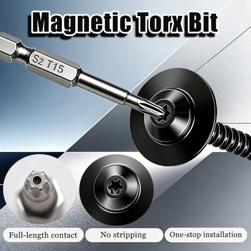 Taiss 30PCS M4.2‑1.41x20mm Fender Liner Splash Shield Bolts M4.2-1.41x20mm-Pan Head