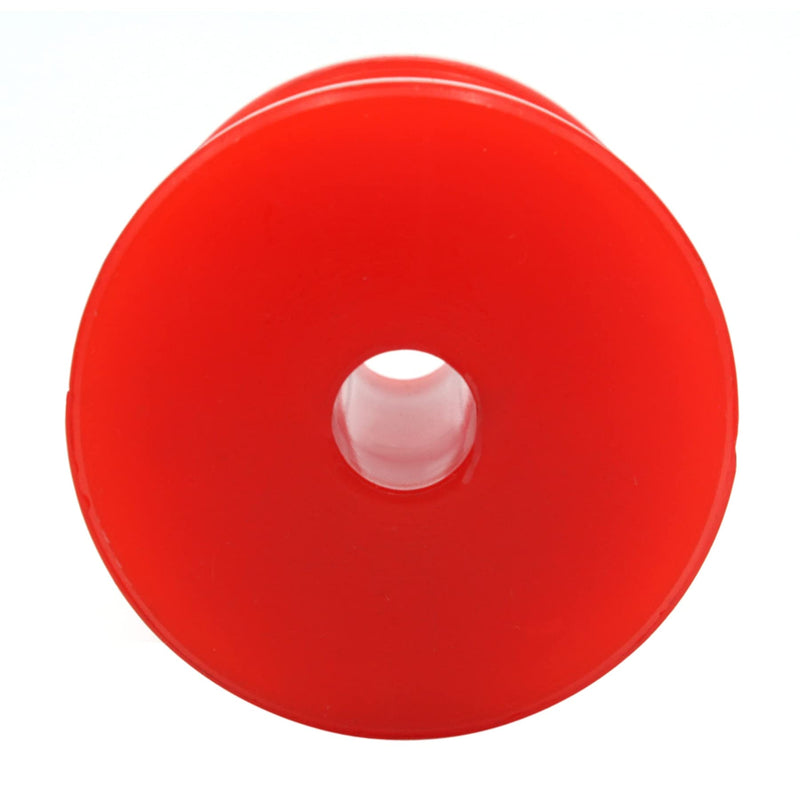 Boat Trailer Bow Stop Roller 3 Inch Polyurethane Replacement Boat Jetski Trailer Part Non Marking Red