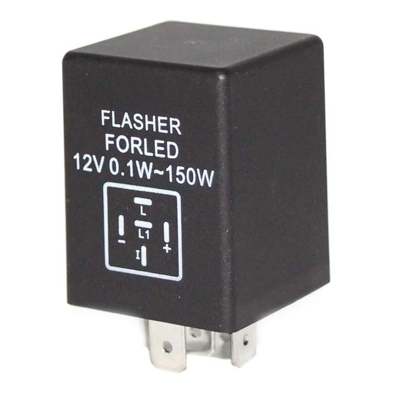 SOCAL-LED LIGHTING 5-Pin EP27 FL27 Electronic LED Flasher Relay for Fix Turn Signal Bulbs Hyper Flash Issue GM-5