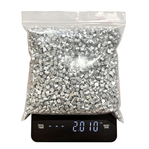 2 lb 99.9% High Purity Aluminum Granules Pellets Pure Aluminum Metal(2lb) 2 lb