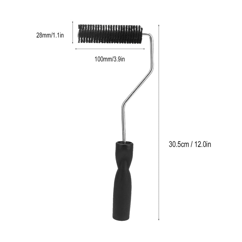 Garosa Fiberglass Laminating Roller with Quick Release 3.9x10 Inch Bubble Roller Brush for Composite Resin Projects