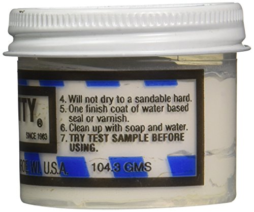 3.68 oz Color Putty 200 White Waterborne Putty