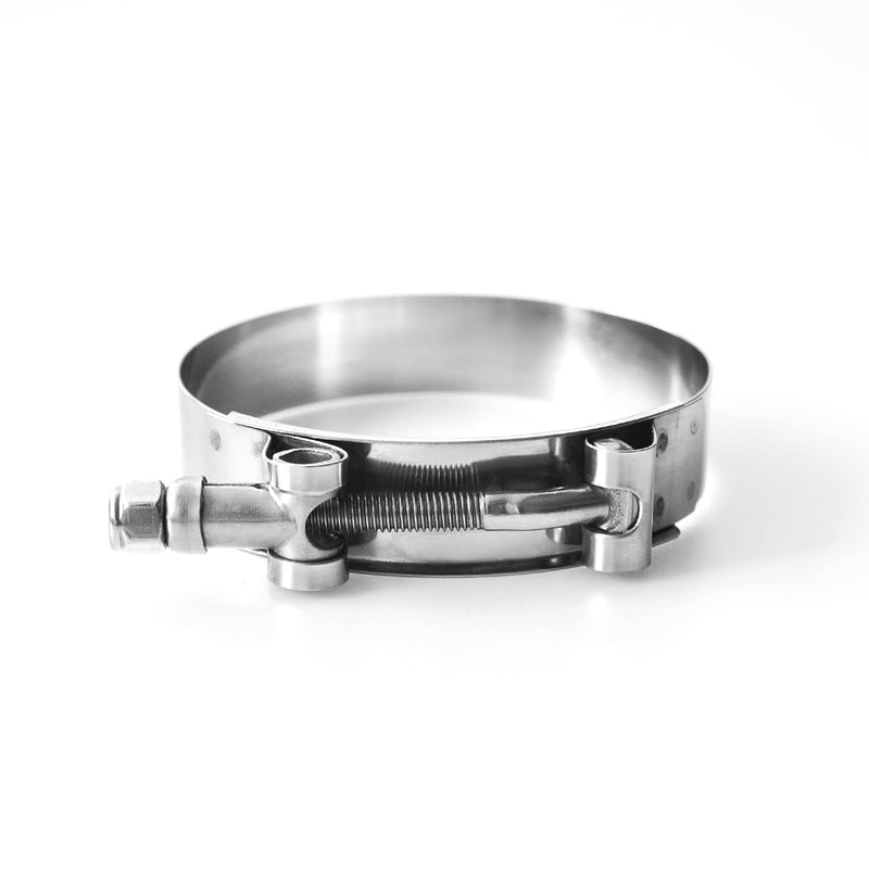 T Bolt Hose Clamp 2 1/2 Inch, MinerGuy Stainless Steel, Working Range 70mm-78mm for 2.5" Hose ID, Turbo Intake Intercooler Clamp, 4 Pack 2.5" Clamp Range 70mm-78mm (2.75"-3.07")