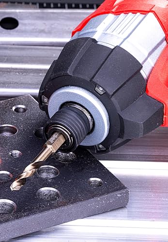 NordWolf 3/4" M35 Cobalt Stubby Drill Bit for Stainless Steel & Hard Metals, with 7/16" Hex Shank for Quick Chucks & Impact Drivers 3/4 in