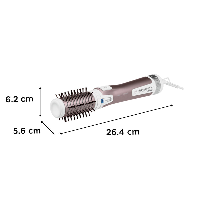Rowenta CF Rotating Hot Air Brush Active Pink, White