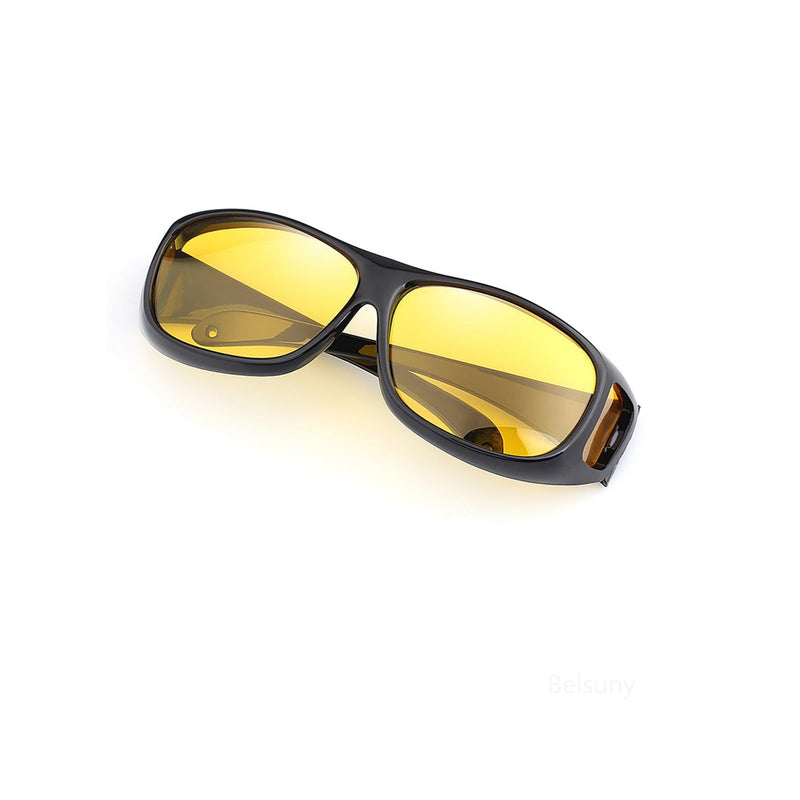 Macular Degeneration Glasses for Men/Women,Glasses for Macular Degeneration Aids, Glaucoma, Cataracts and Retinitis Pigmentosa for Outdoor and Indoor Yellow Lenses
