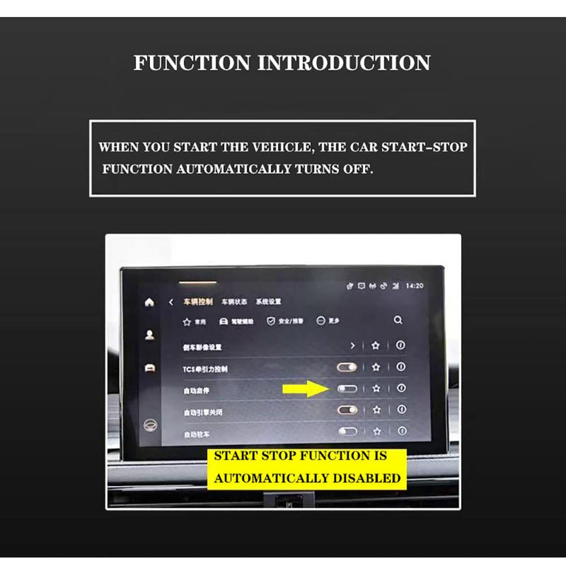 Auto Start Stop Delete/Disable/Eliminator Compatible with Lincoln Corsair/AVIATOR/NAUTLUS 2020-2022, Automatic Stop Start Engine System Cancel Device