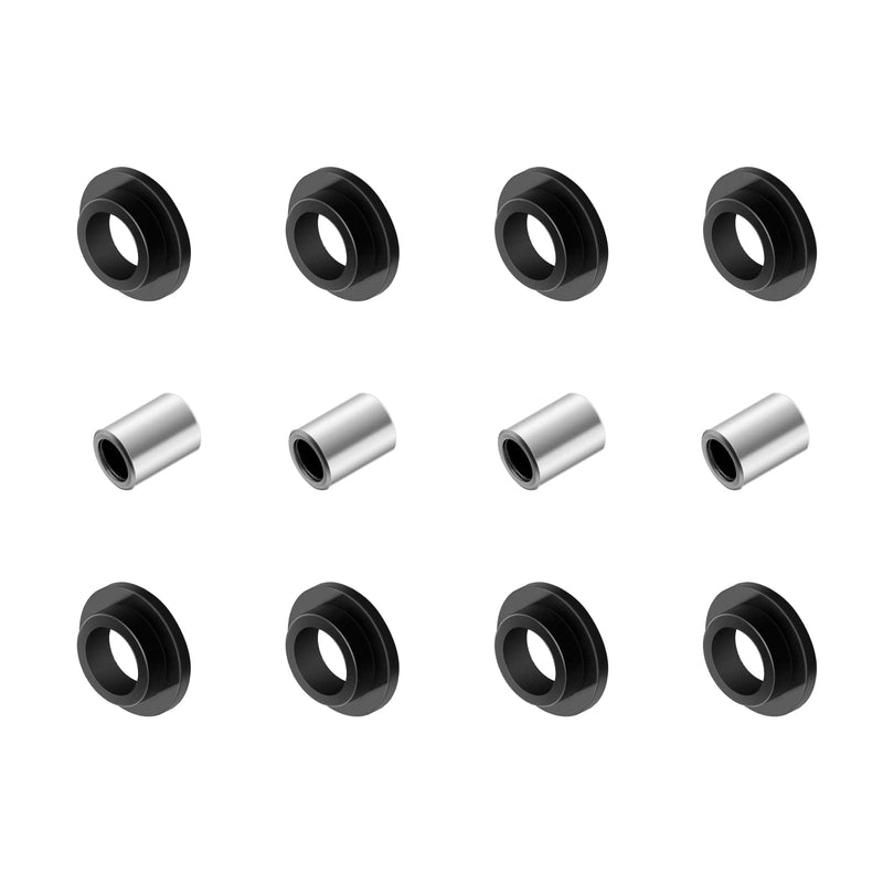 8 Pieces Shock Bushing 4 Pieces Bearing Sleeve Kits 0604-310 0403-028 for Arctic Cat 250 300 375 400 500 650 700 Bearcat 454