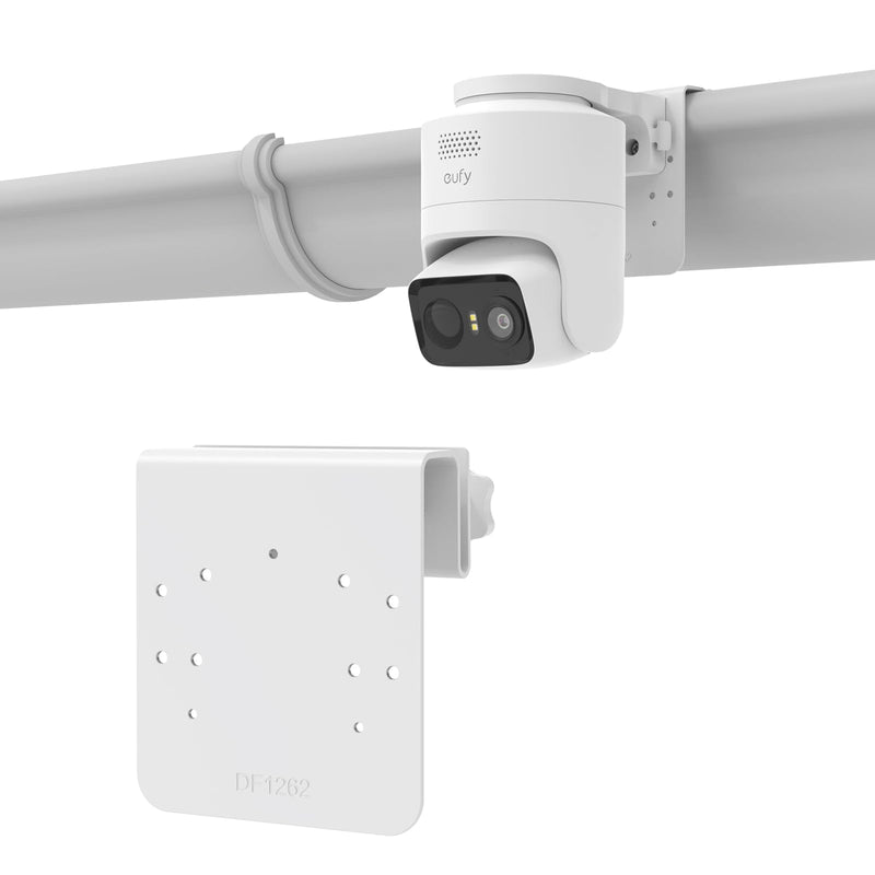 Gutter Mount Bracket Compatible with eufy Security eufyCam C37/C31 Camera (White)